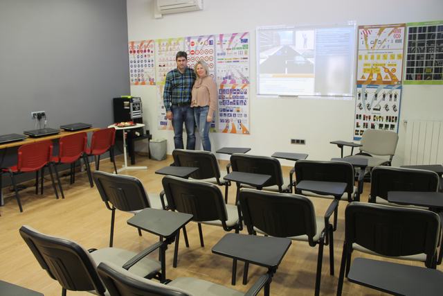 Aula de Autoescuela Maybo